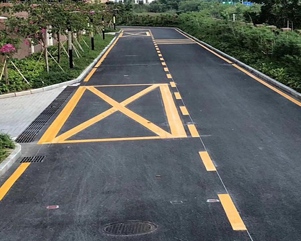 小区标线